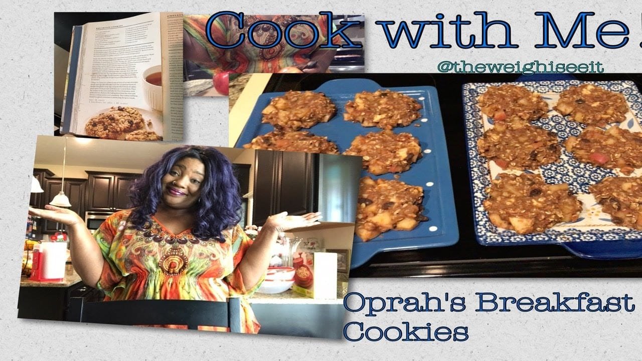 Weight Watchersâ¢cook With Meâ¢oprah's Breakfast Cookies
